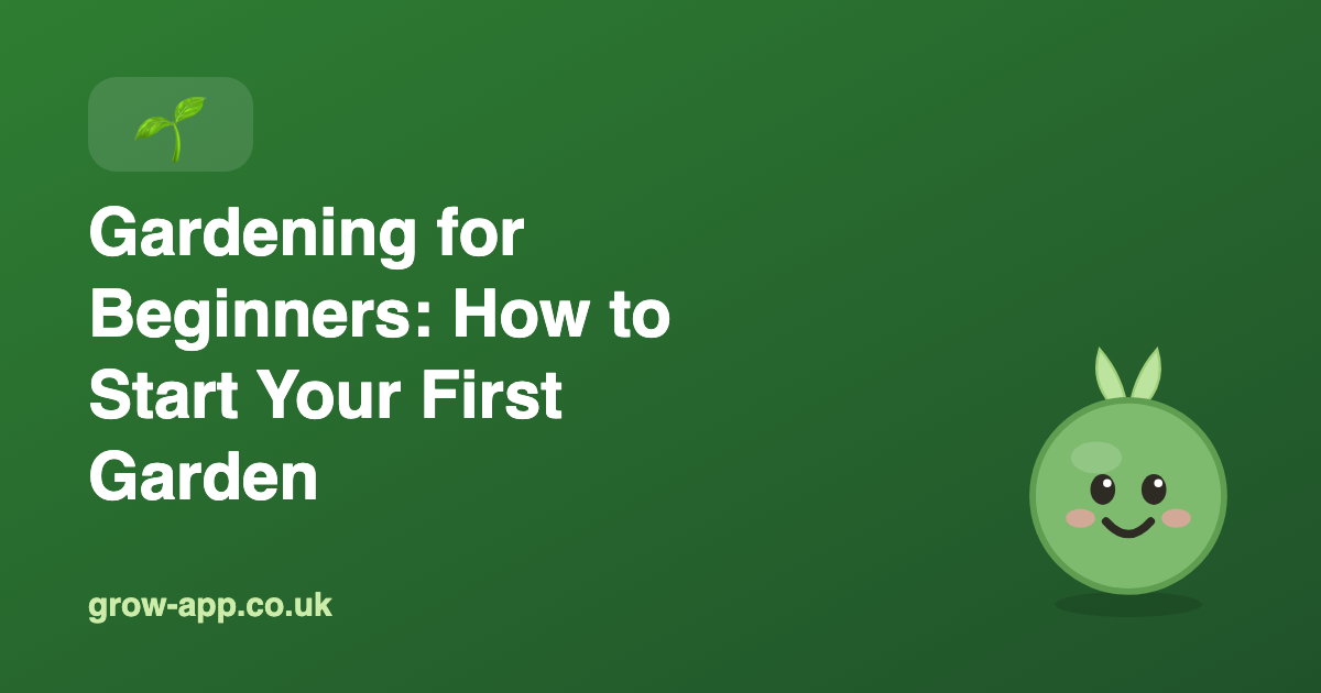 Gardening for Beginners: How to Start Your First Garden